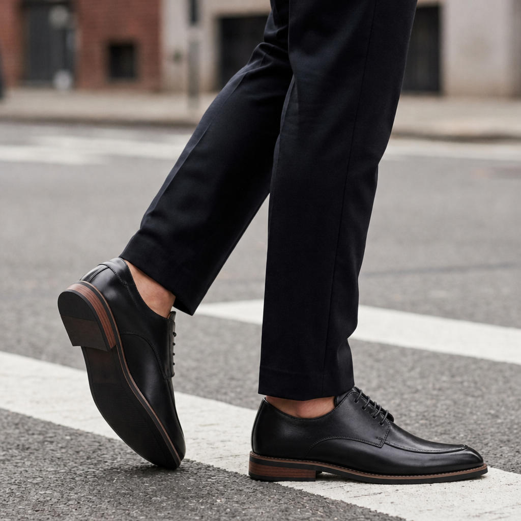 Como Leather Derby Dress Shoes