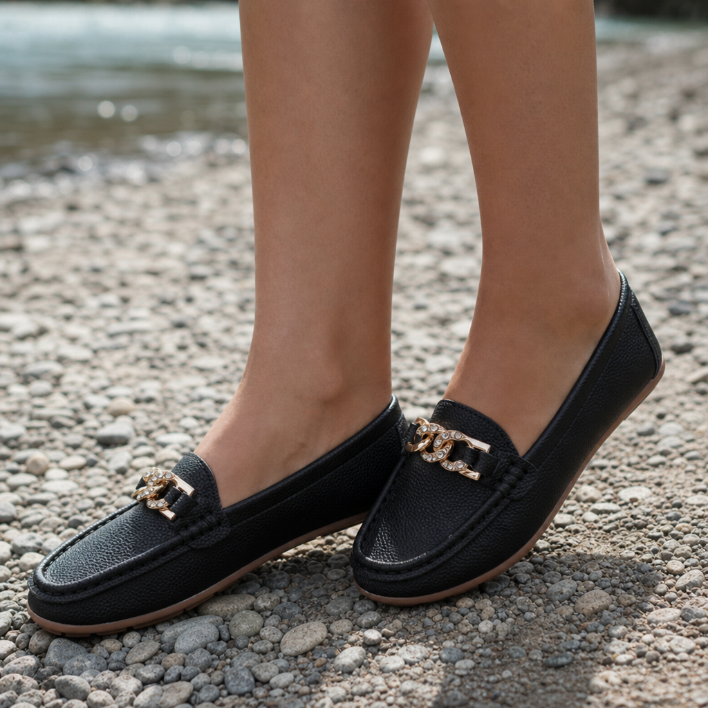 Lagos Chain Detail Loafers