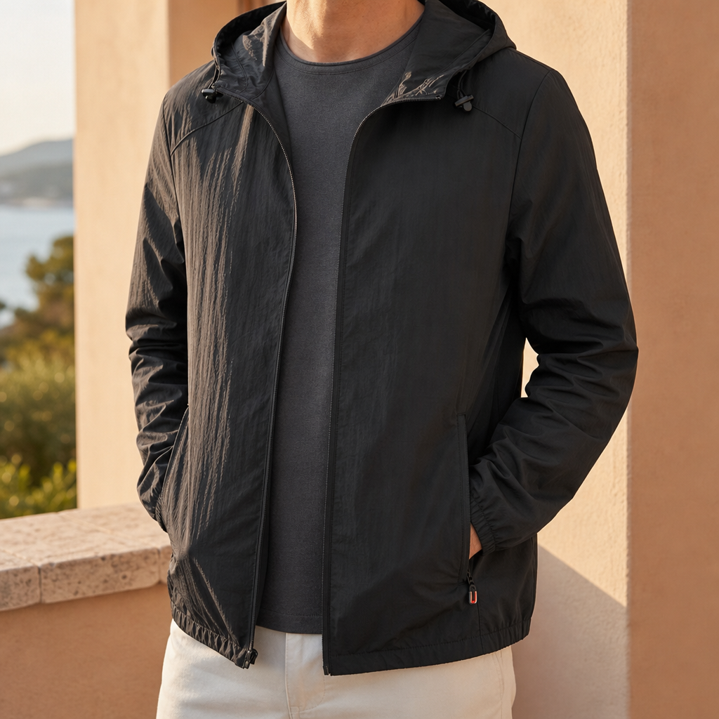Girona Lightweight Hooded Windbreaker