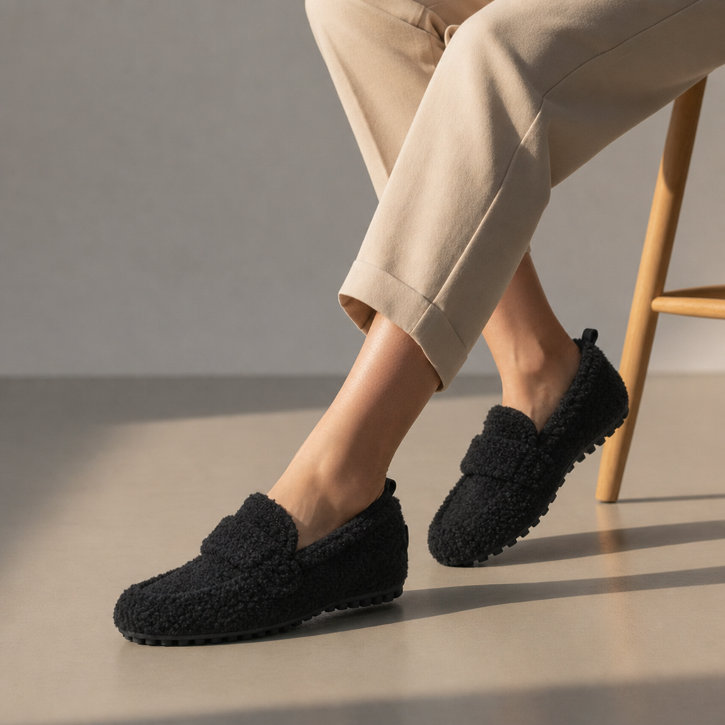 Merano Sherpa Fleece Loafers