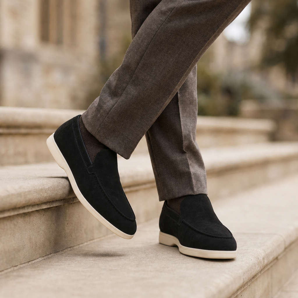 Formentor Suede Slip-On Loafers