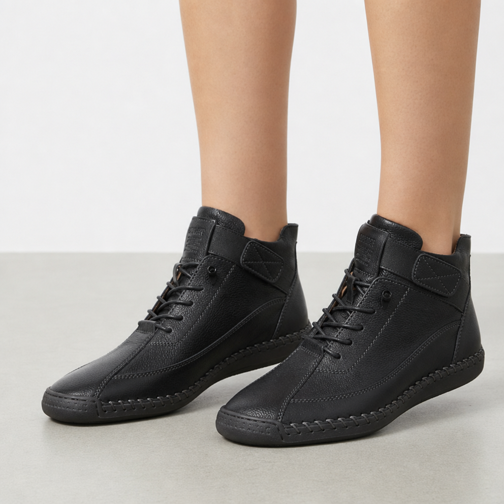 Granada Hand-Stitched Leather Sneakers