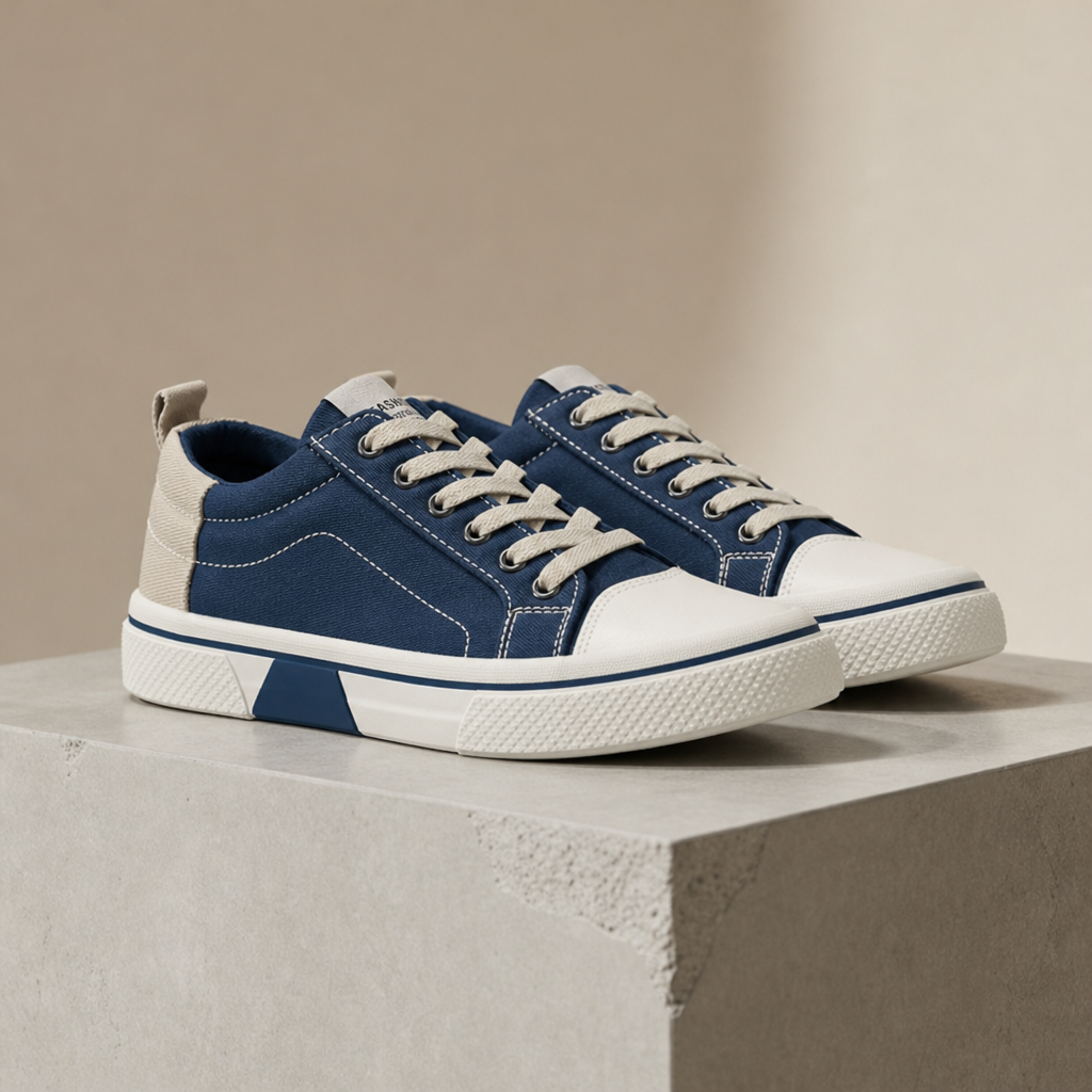 Mallorca Color Block Canvas Sneakers