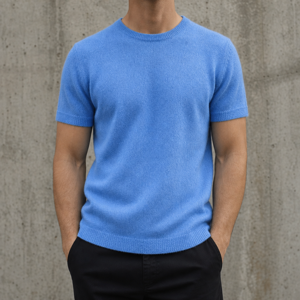 Santorini Cashmere Knit Tee