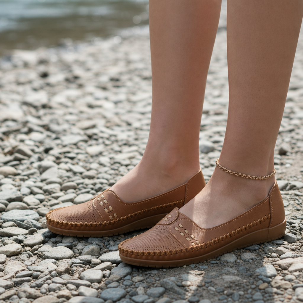 Begur Orthopedic Perforated Loafers