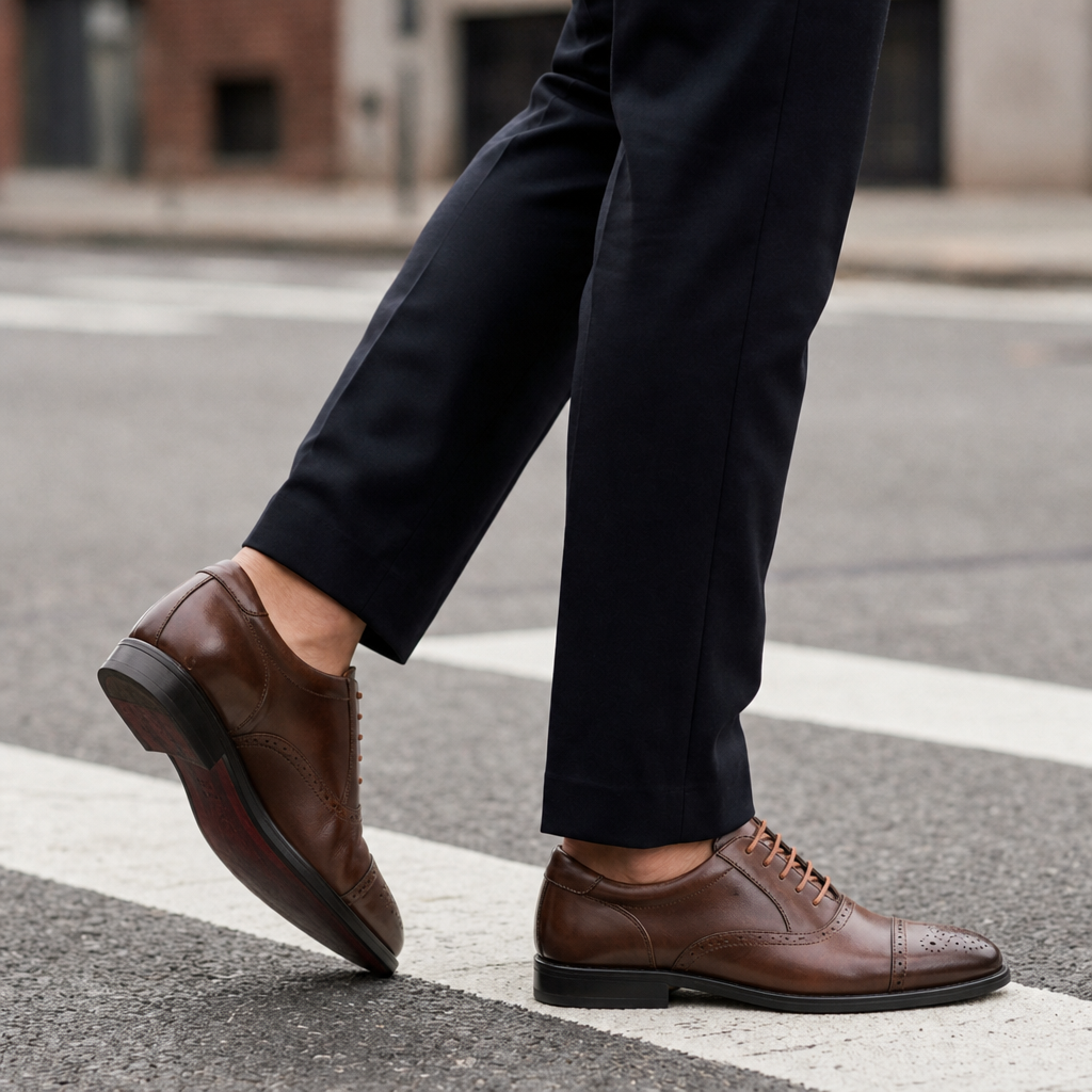 Rimini Leather Cap-Toe Oxfords