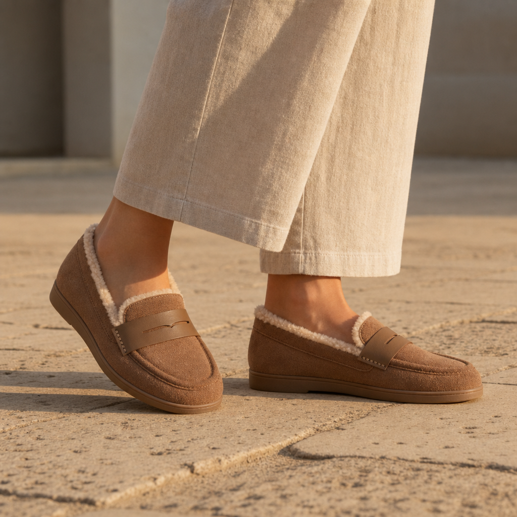 Matera Fur Lined Loafers
