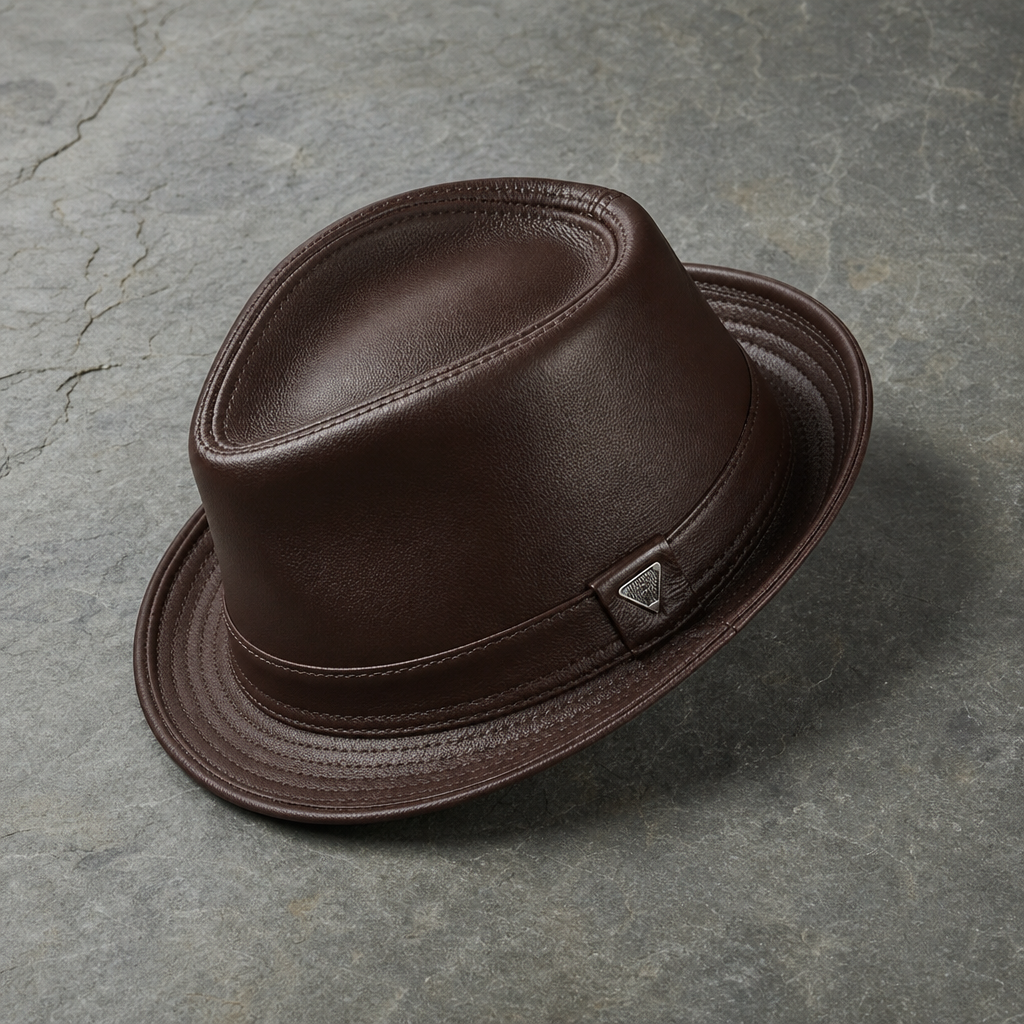 Dubrovnik Leather Bucket Hat