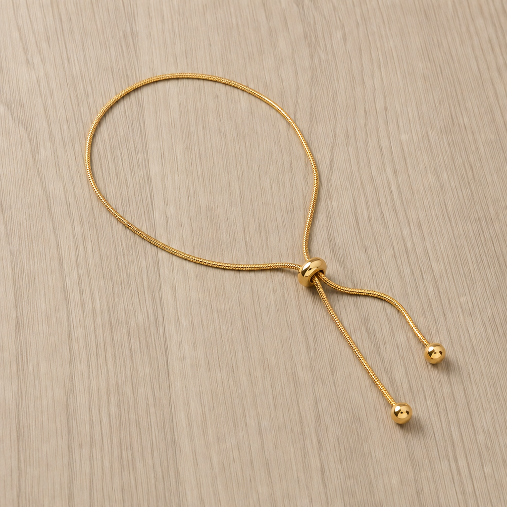 Symi Adjustable Snake Chain Anklet