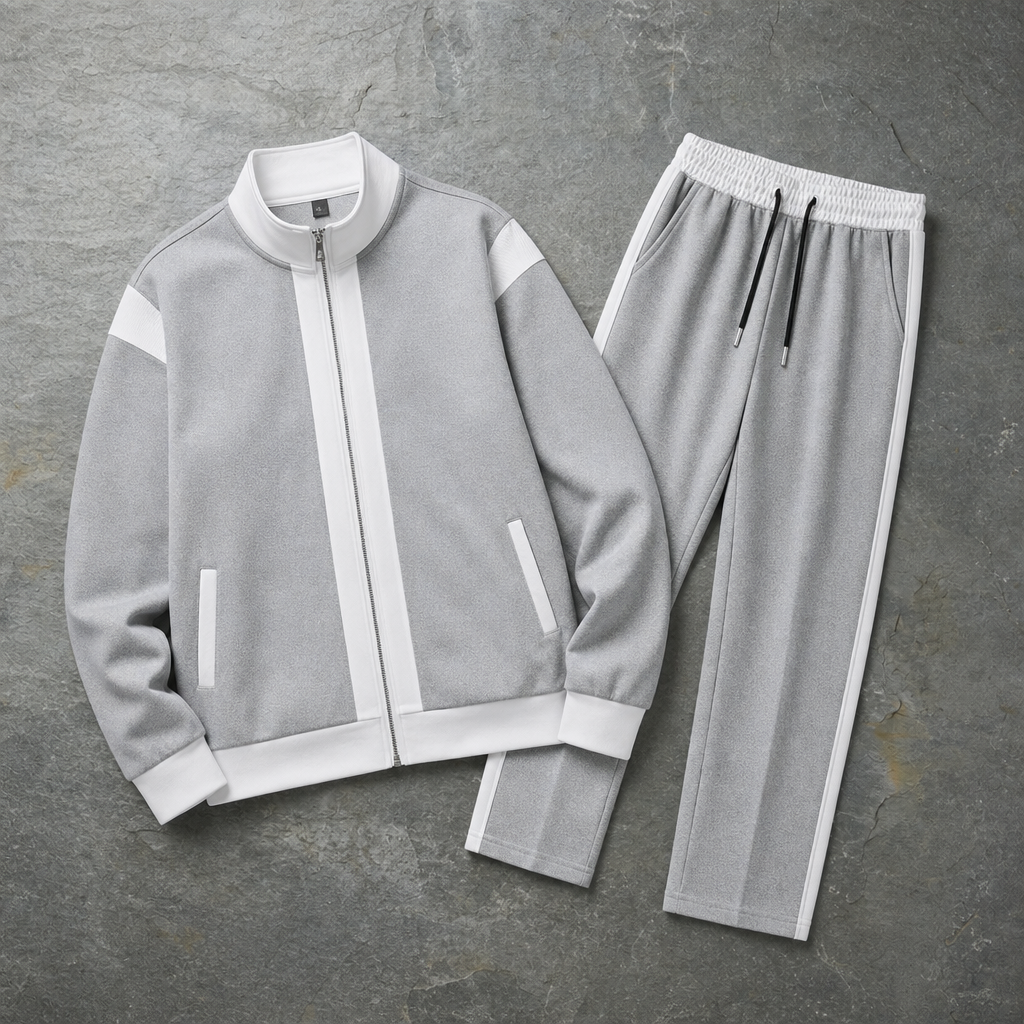 Menorca Contrast Tracksuit Set