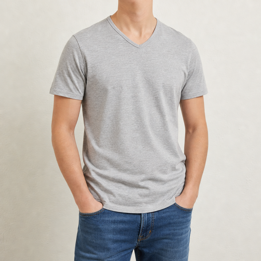 Modica Slim Fit V-Neck Tee