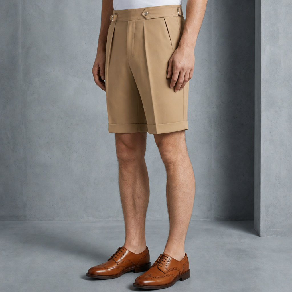 Ansouis Pleated Dress Shorts