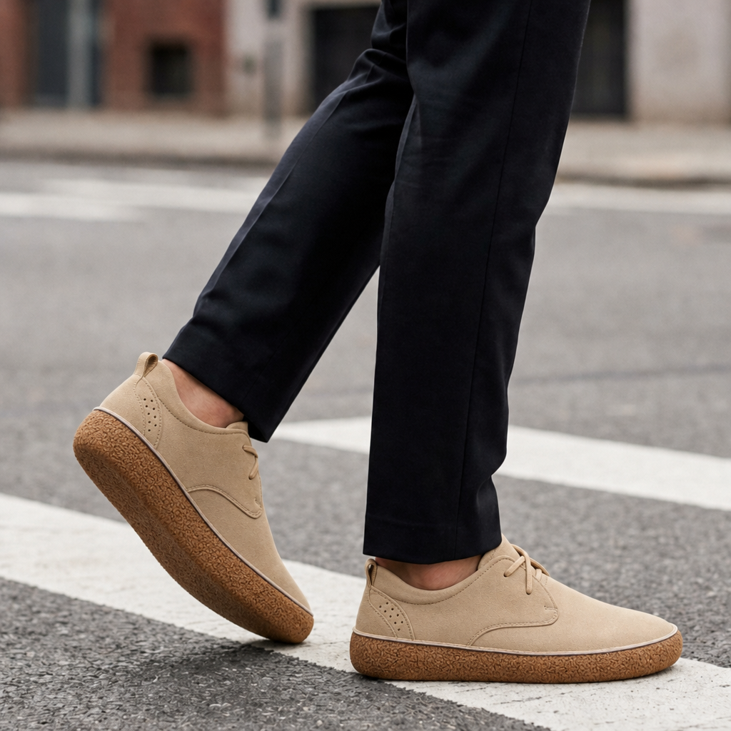 Astypalaia Suede Lace-Up Shoes