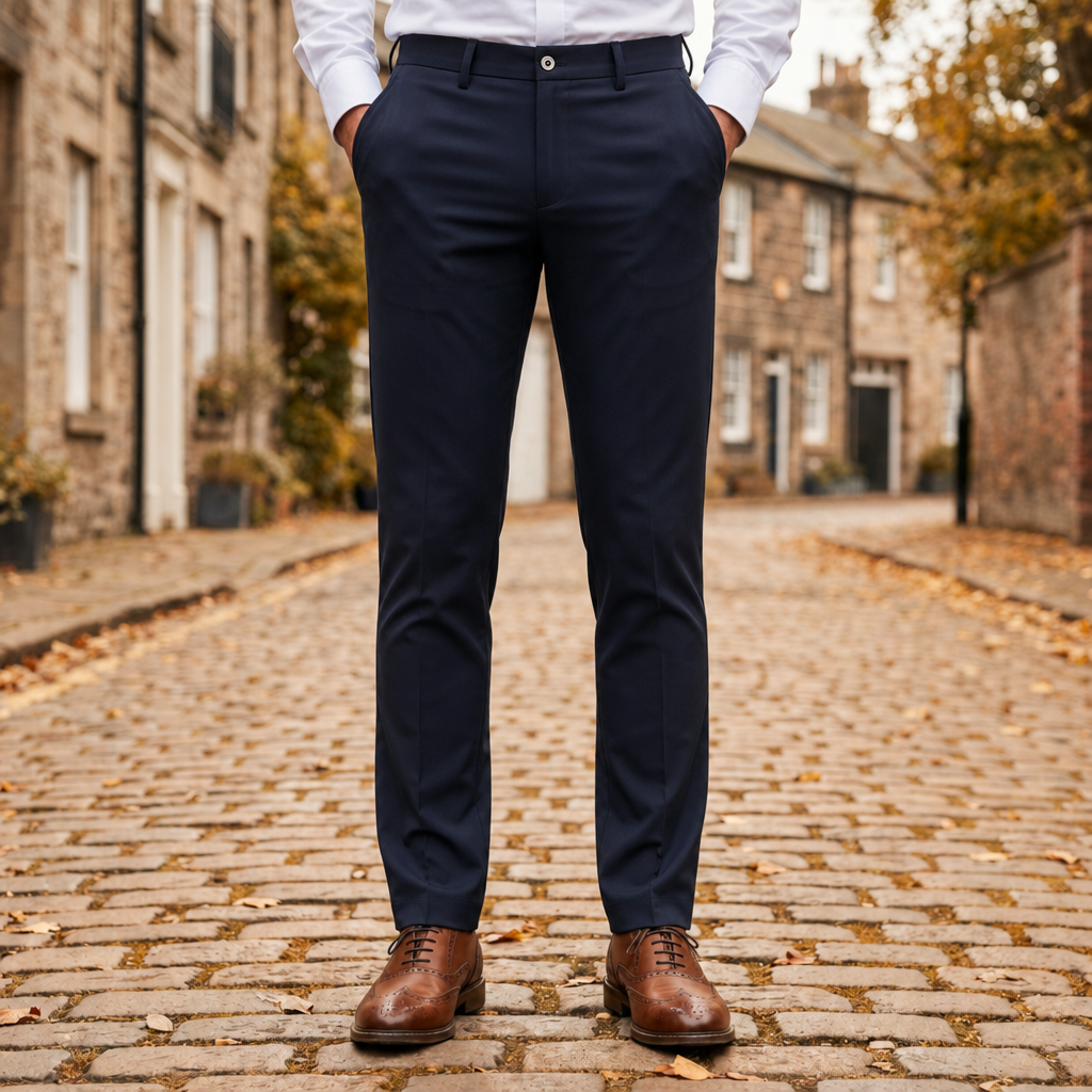 Anzio Slim Stretch Dress Pants