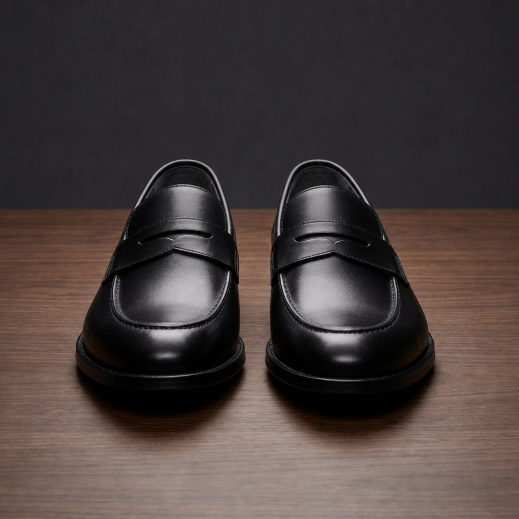 Segovia Polished Leather Loafers