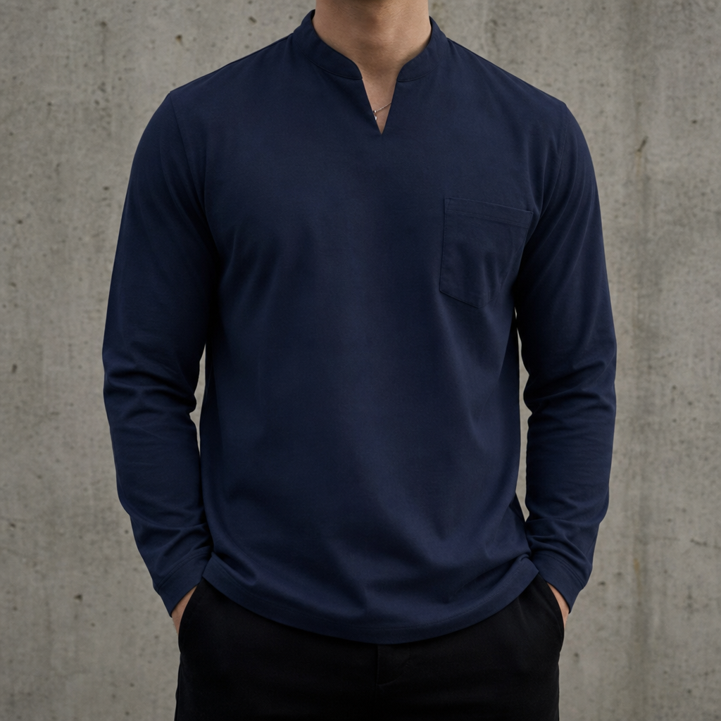 Tropea V-Neck Long Sleeve Tee