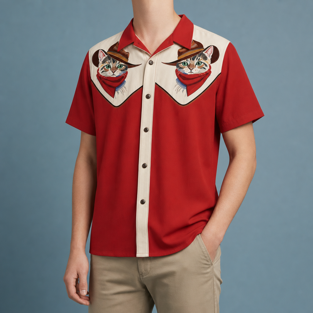 Palamos Astronaut Cowboy Western Shirt