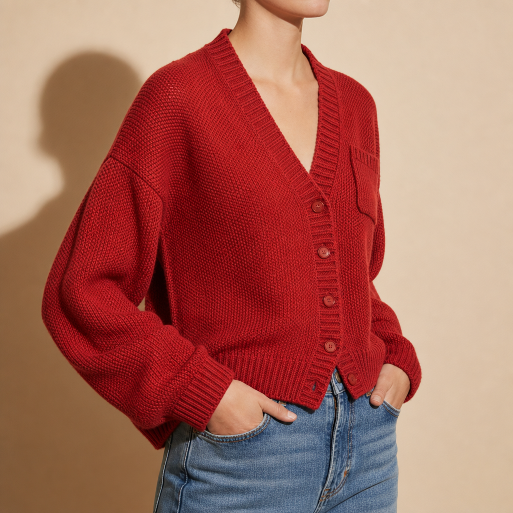 Astypalaia Chunky Knit Cardigan