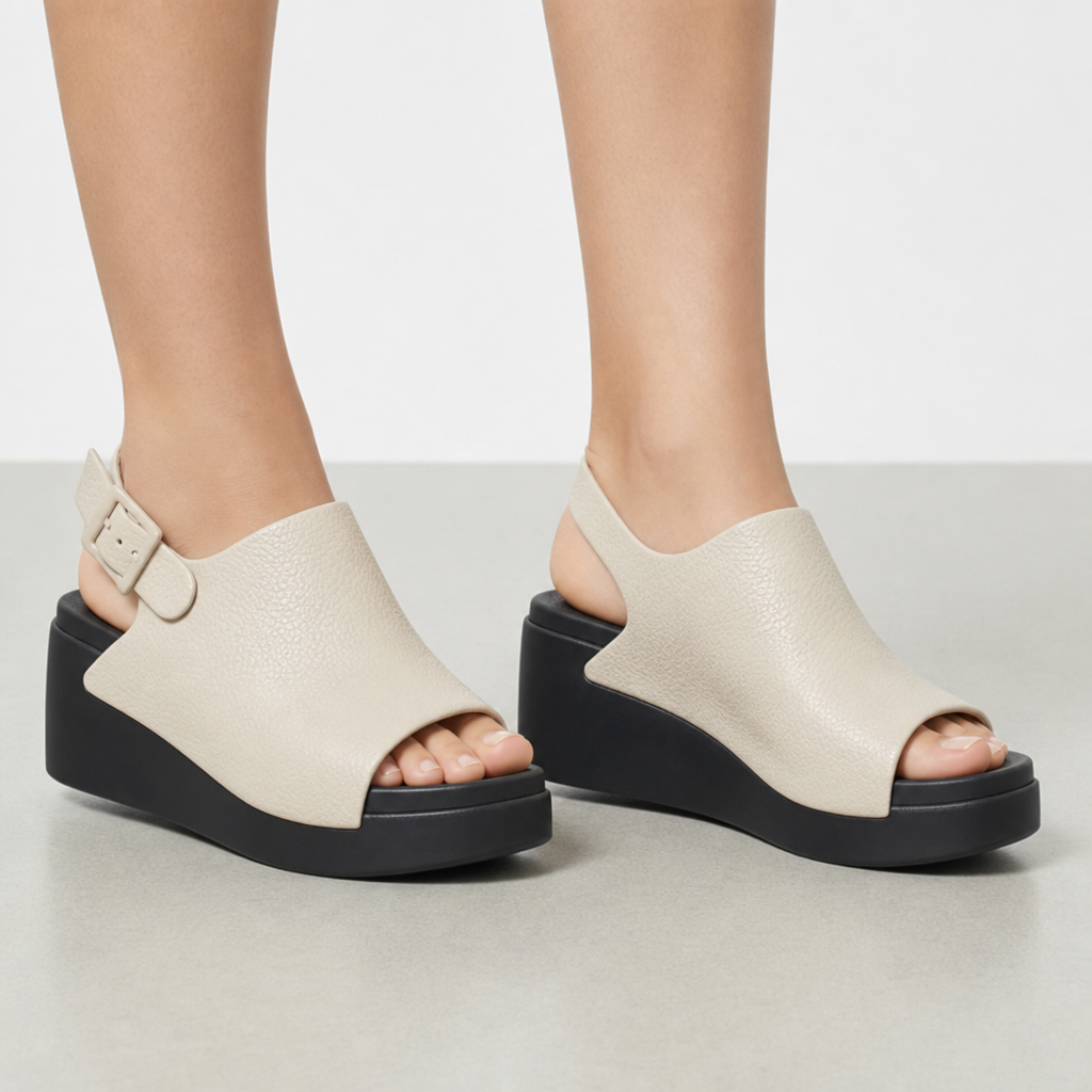 Bandol Platform Wedge Slingback Sandals