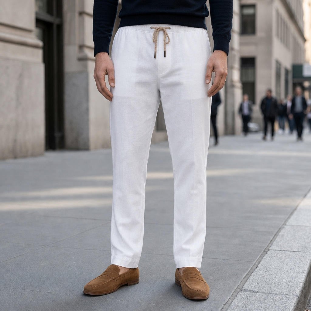 Portofino Relaxed Linen Pants