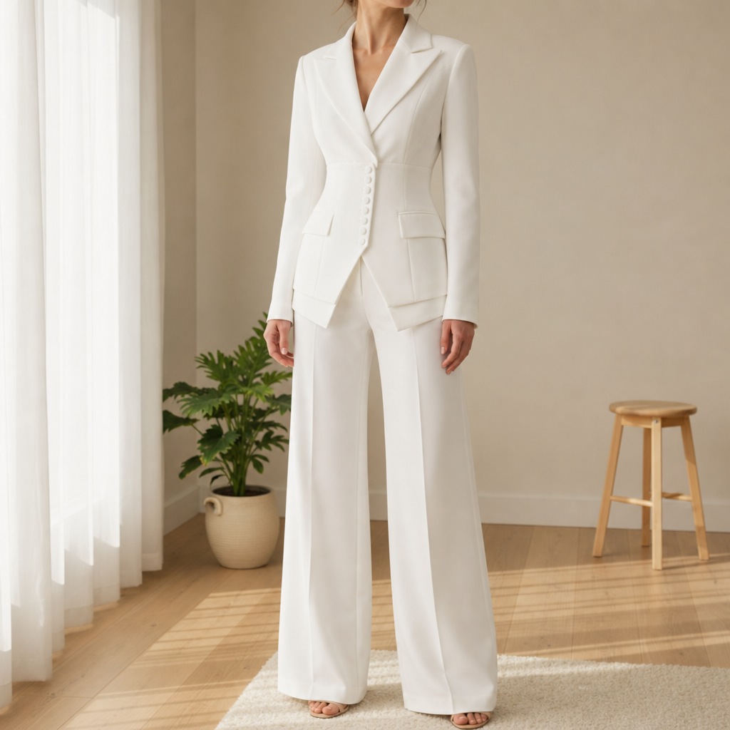 Siena Cinched Waist Suit Set