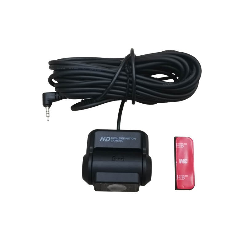 1080p Rear Dash Cam with Adhesive Mount and Cable for Car Camera Recording