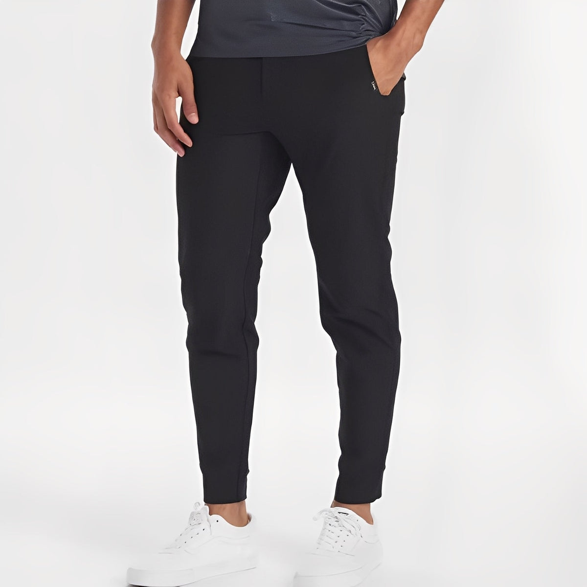Willard - Elastic pants in slim-fit cut