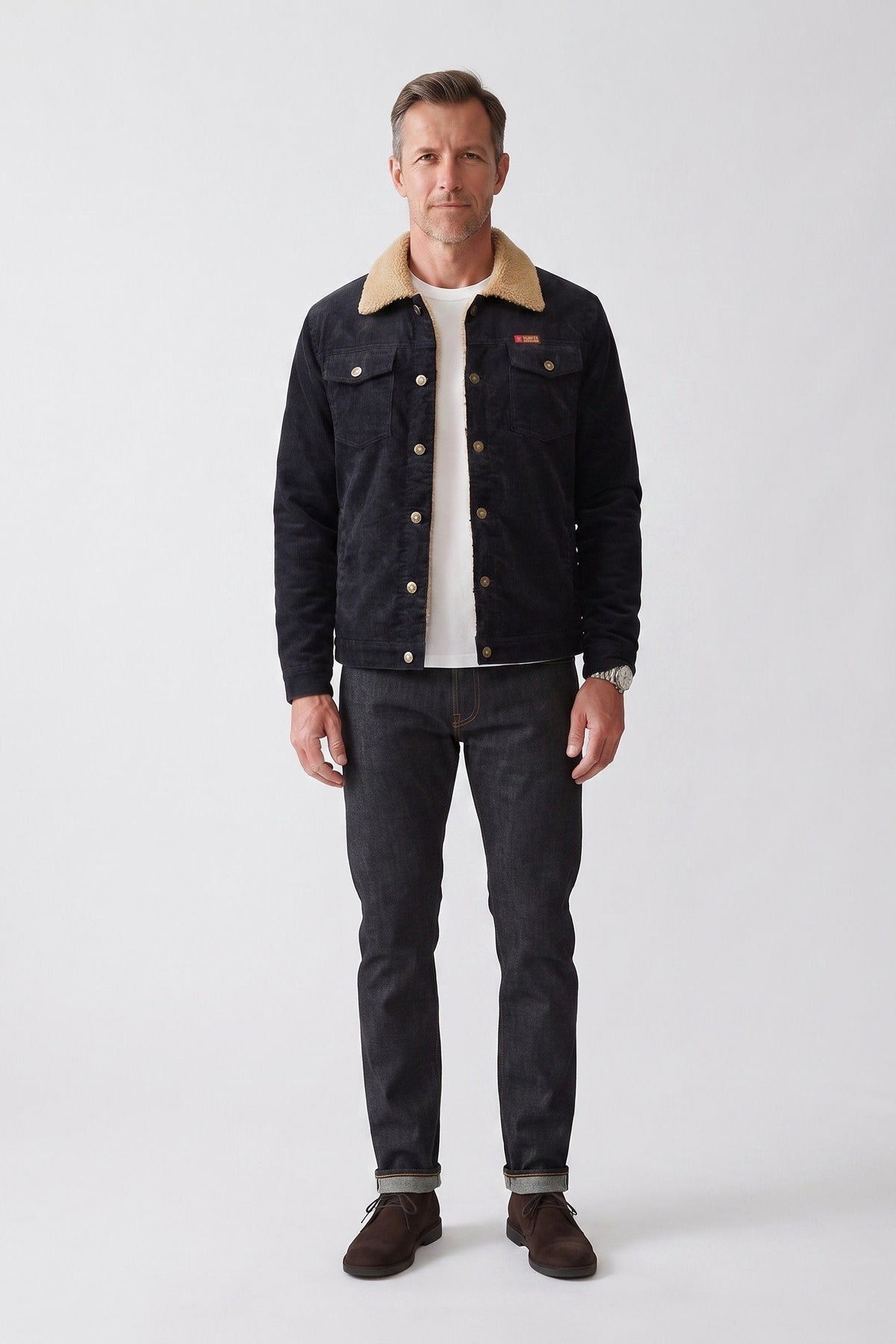 Men's Ranch Jacket | Snap-Button Workwear Jacket