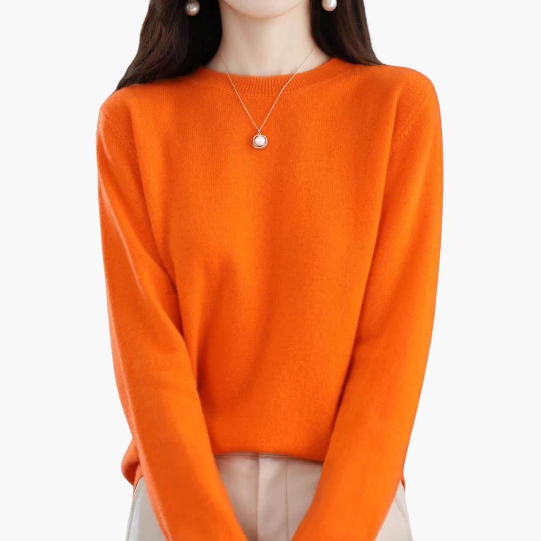 Persephone | Chunky Knit Round Neckline Sweater