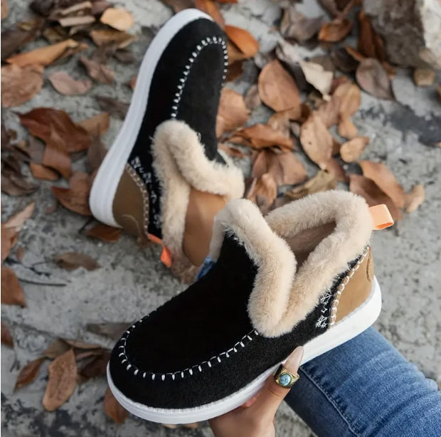 Women’s Stitched Slip-On Shoes