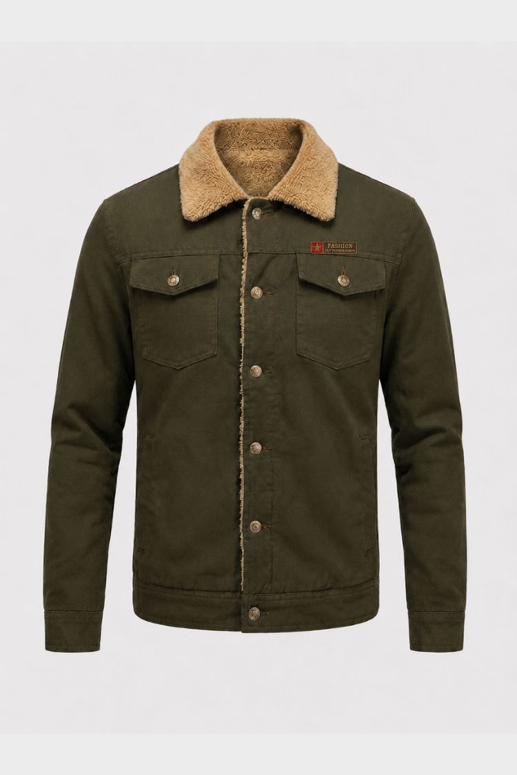 Men's Ranch Jacket | Snap-Button Workwear Jacket