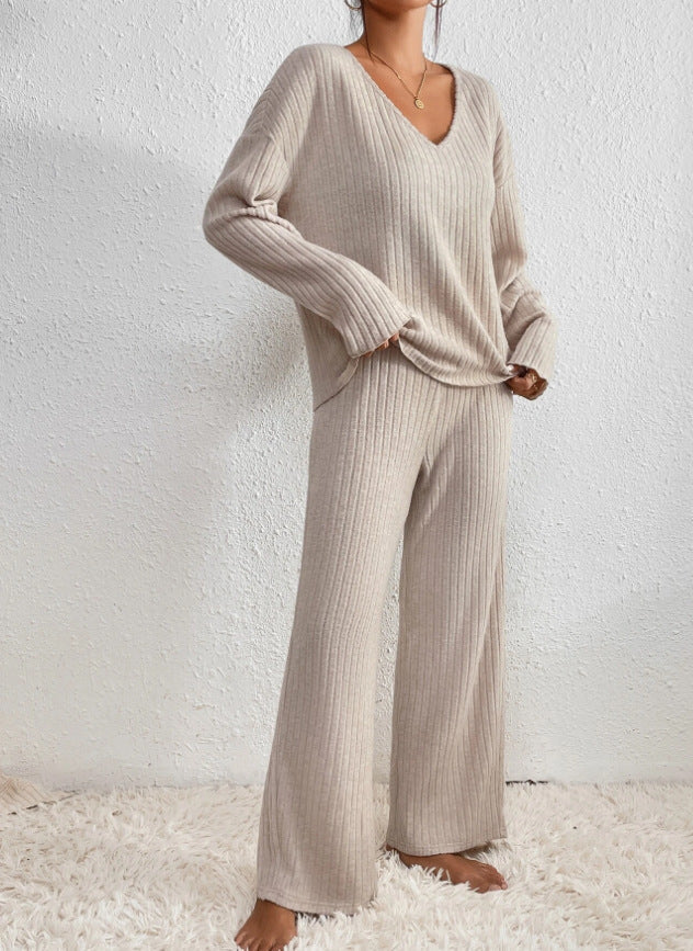 Ivory | Knitted Two-Piece Set