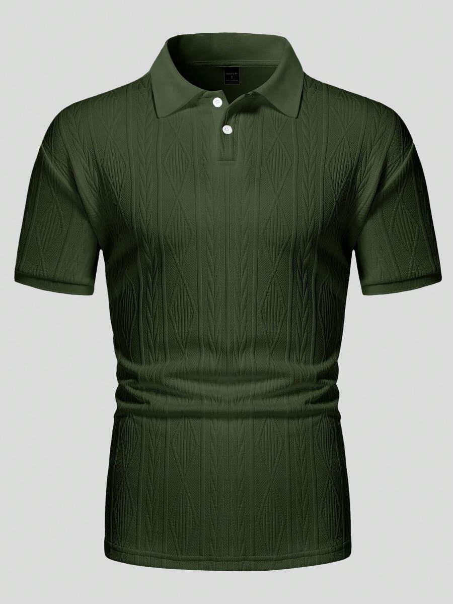 CASUAL SUMMER POLO WITH BUTTONS