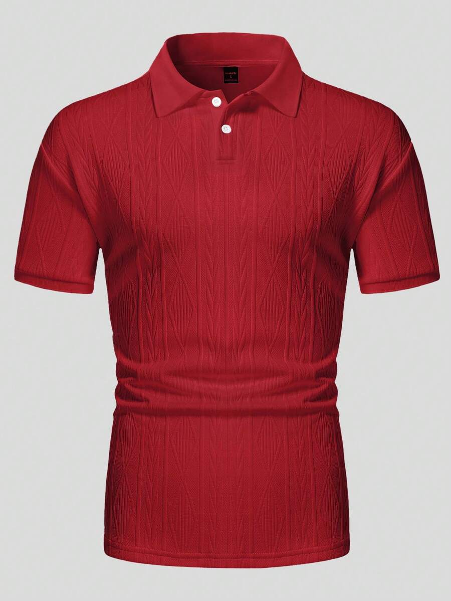 CASUAL SUMMER POLO WITH BUTTONS