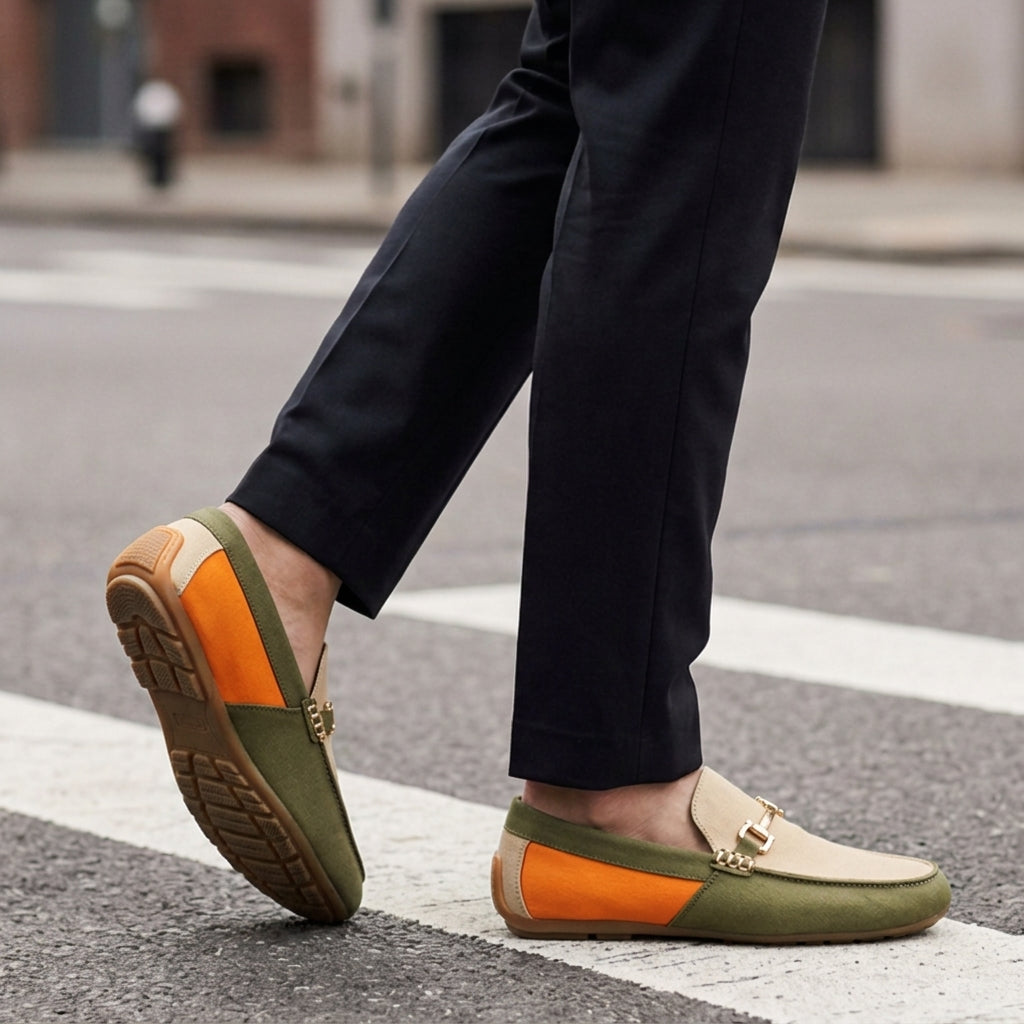 Milano Comfort Patchwork Loafers