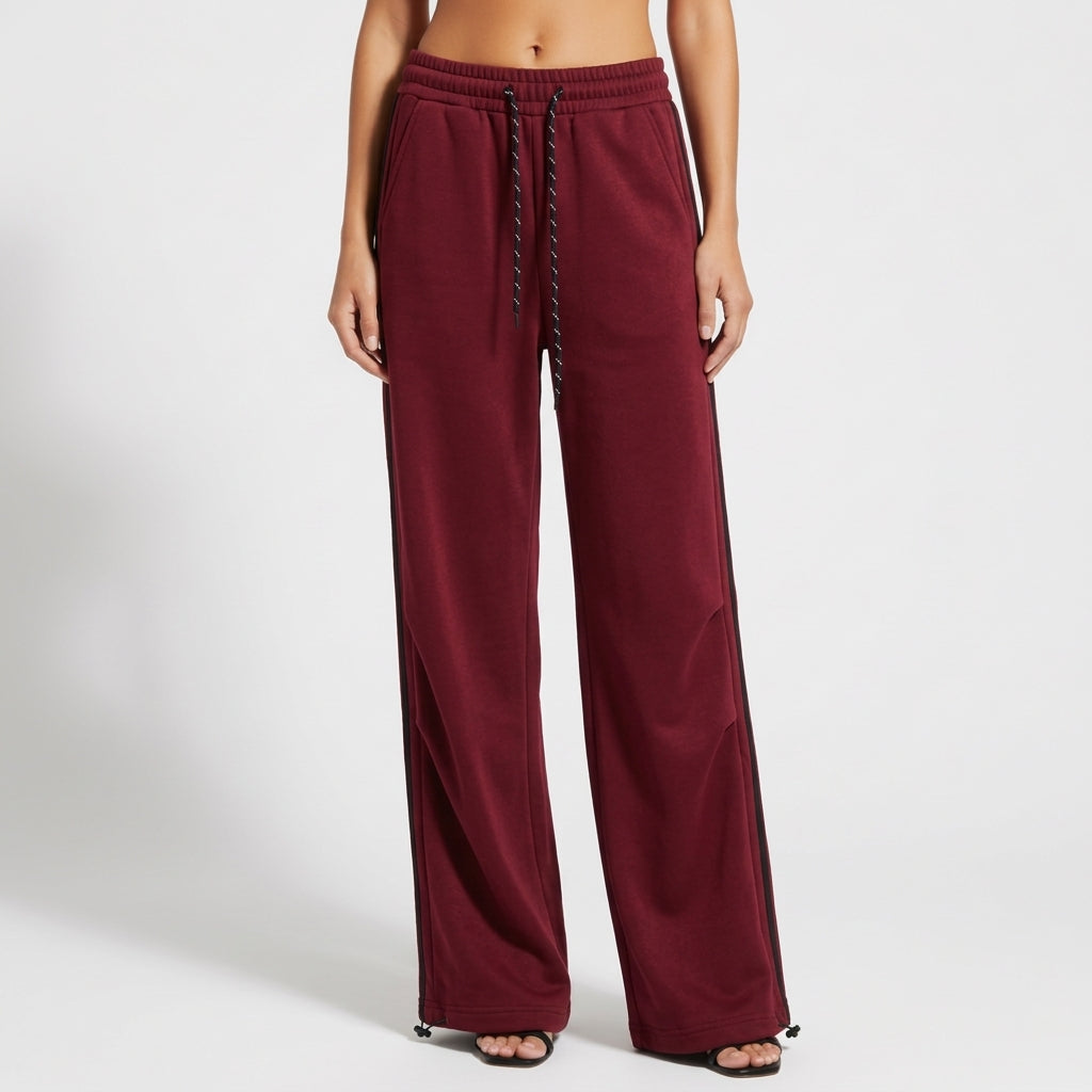 Firenze Stripe Wide- Leg Lounge Pants