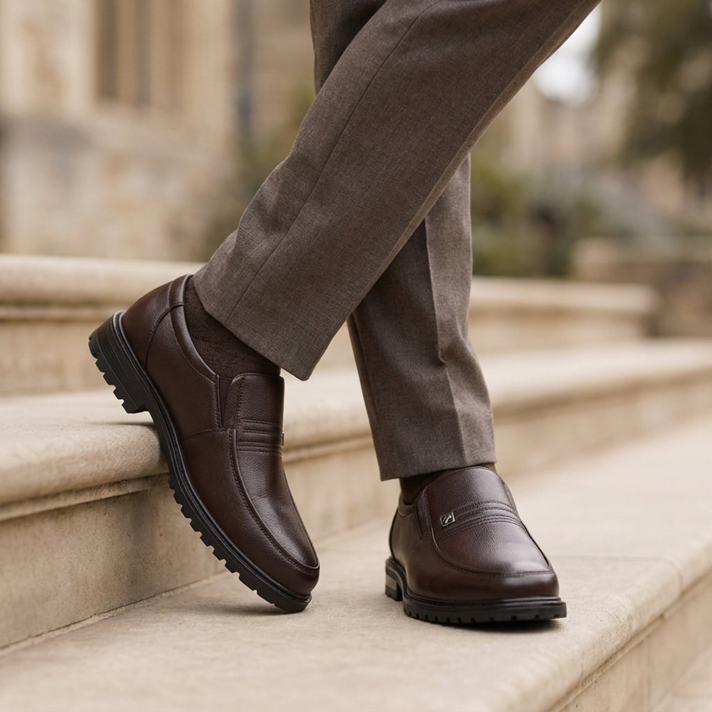 Monaco Casual Faux Leather Loafers