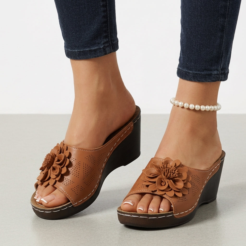 Seraphina Orthopedic Wedge Sandals