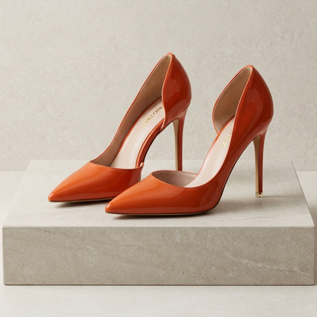 Avery Patent Leather Heels
