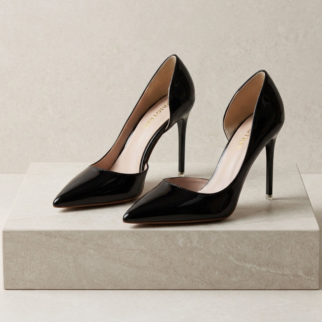 Avery Patent Leather Heels