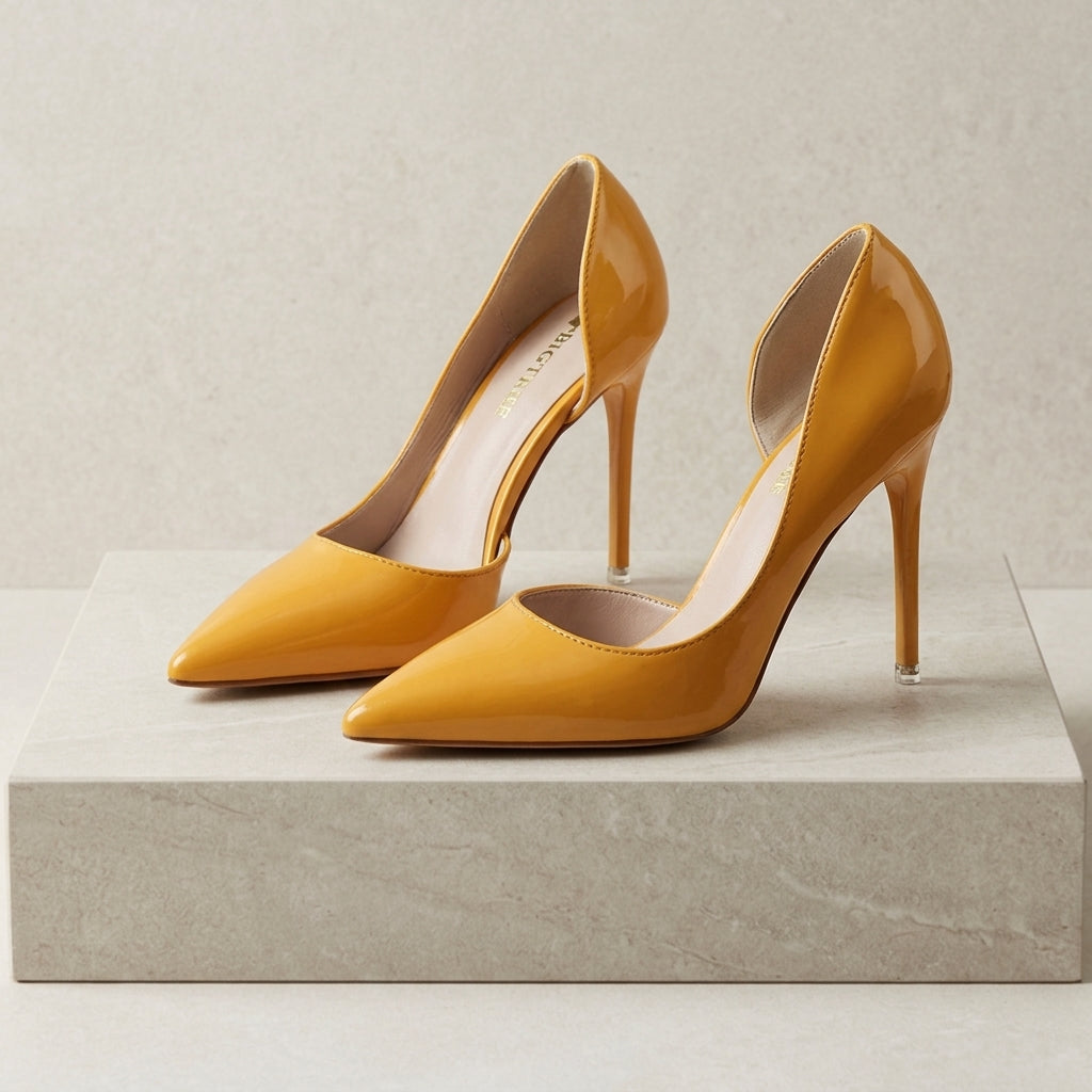 Avery Patent Leather Heels