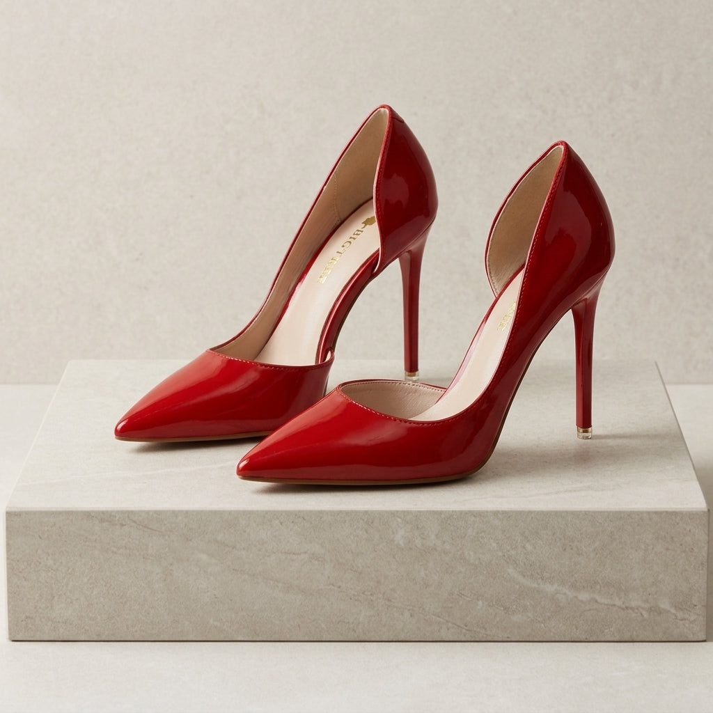 Avery Patent Leather Heels