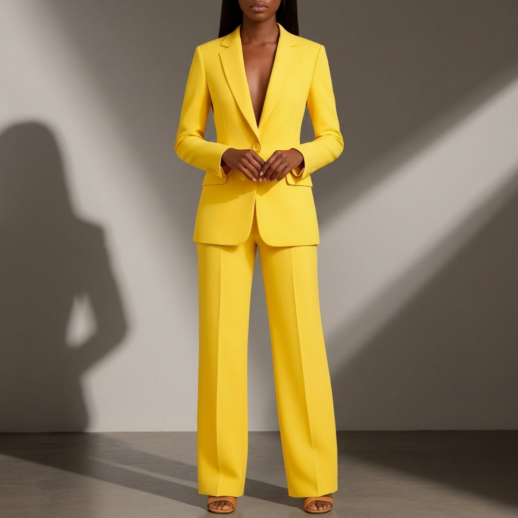 Aurevian Women's Formal Suit Set