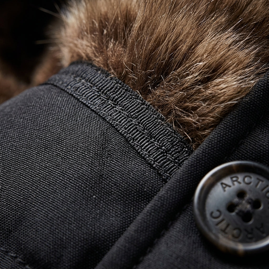 Evantrelle Winter Parka with Fur Collar