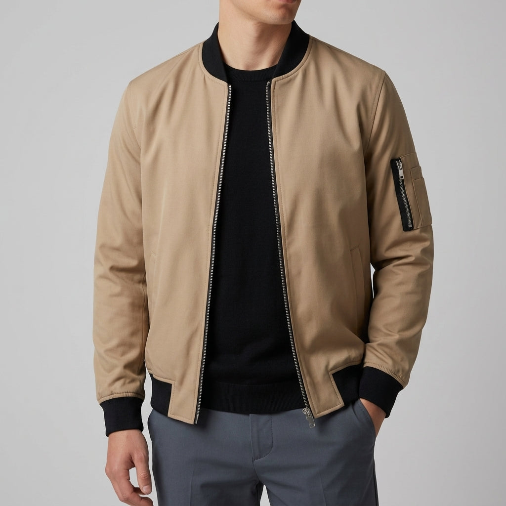 Dorellique Slim Fit Bomber Jacket