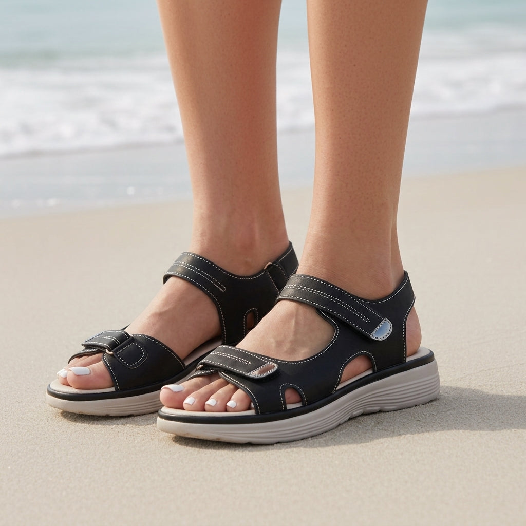 Thalessia Wedge Sandals