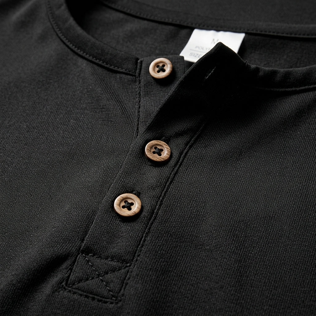 Lucentis Slim Fit Henley T-Shirt