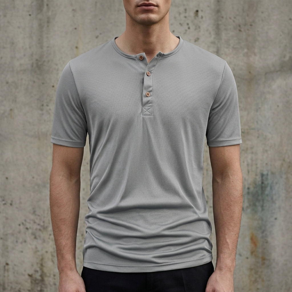 Lucentis Slim Fit Henley T-Shirt