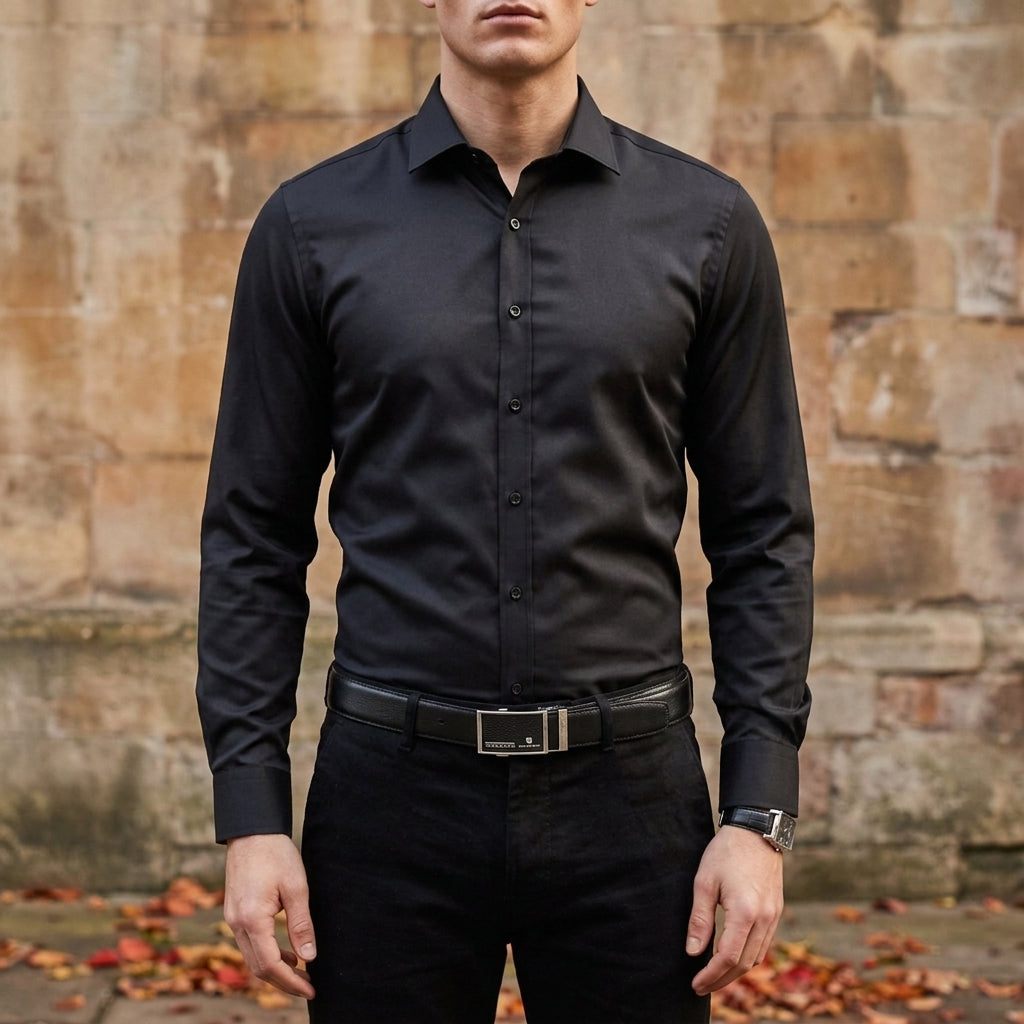Calyxian Plus Size Business Shirt