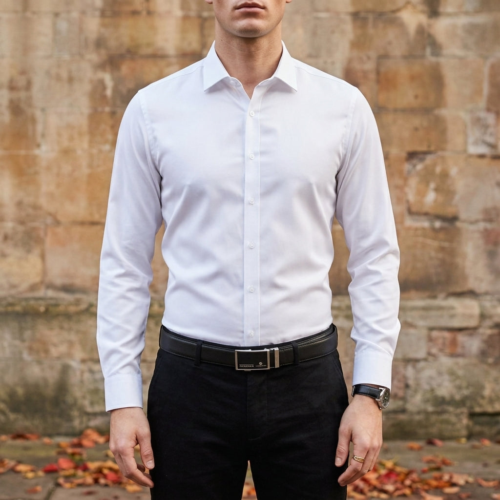 Calyxian Plus Size Business Shirt